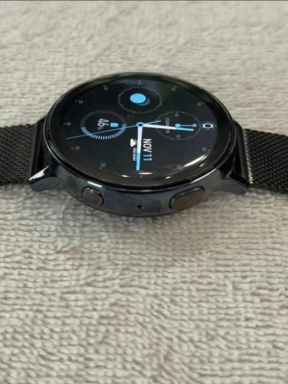 Samsung Galaxy Watch Active 2 44mm LTE Stainless Steel Workouts To Formal Events